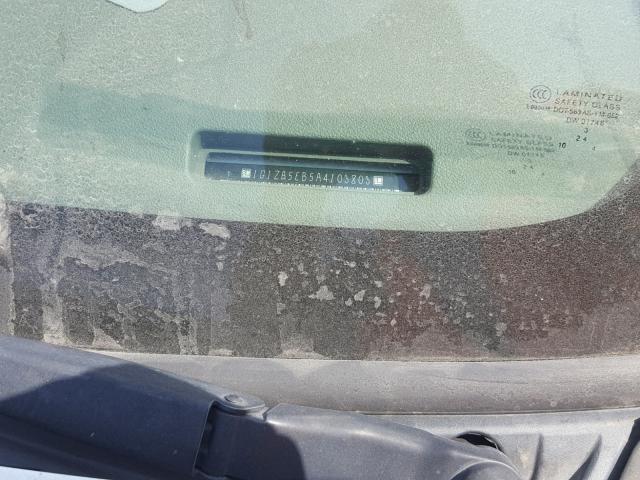 1G1ZA5EB5A4103803 - 2010 CHEVROLET MALIBU LS თეთრი ფოტო 10