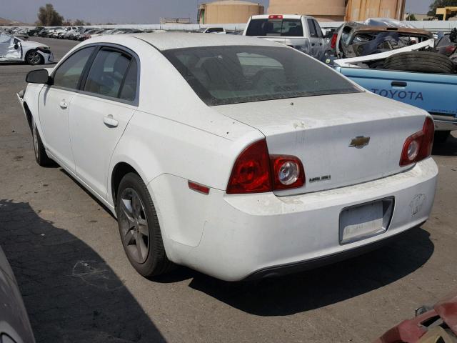 1G1ZA5EB5A4103803 - 2010 CHEVROLET MALIBU LS თეთრი ფოტო 3