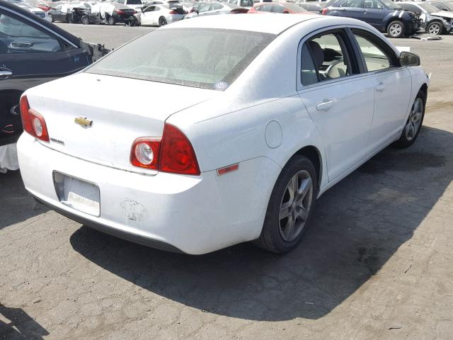 1G1ZA5EB5A4103803 - 2010 CHEVROLET MALIBU LS თეთრი ფოტო 4