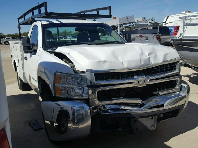 1GBHC44KX9E122575 - 2009 CHEVROLET SILVERADO WHITE photo 1