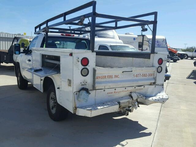 1GBHC44KX9E122575 - 2009 CHEVROLET SILVERADO WHITE photo 3