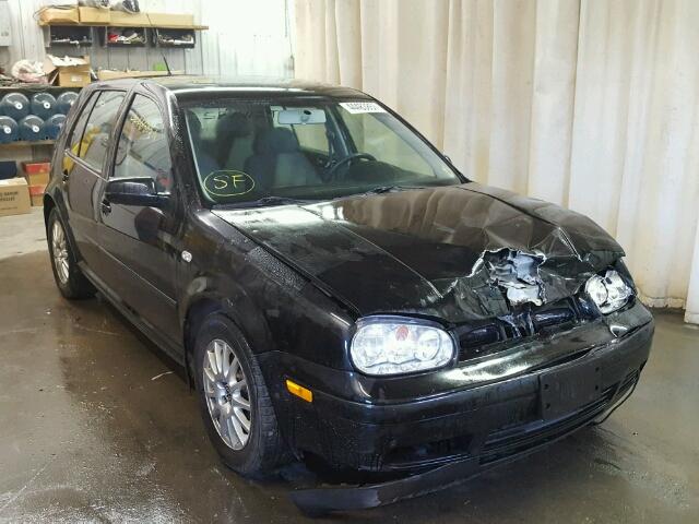 9BWGR61J154012131 - 2005 VOLKSWAGEN GOLF BLACK photo 1