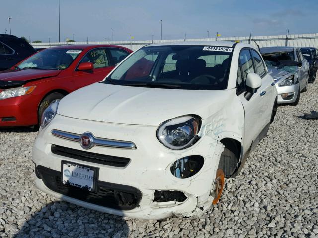 ZFBCFXAB6HP538471 - 2017 FIAT 500X POP WHITE photo 2