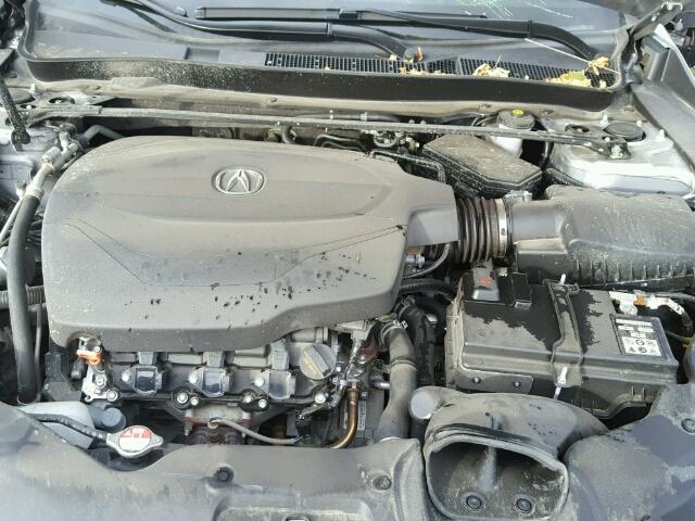 19UUB3F56HA800325 - 2017 ACURA TLX TECH SILVER photo 7