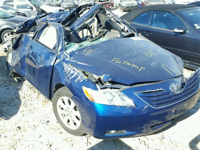 4T1BK46K68U068385 - 2008 TOYOTA CAMRY LE BLUE photo 9