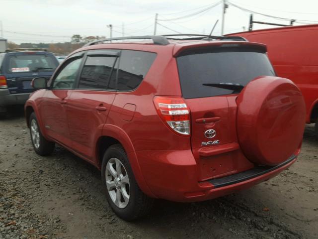 2T3DF4DV1BW100023 - 2011 TOYOTA RAV4 LIMIT RED photo 3