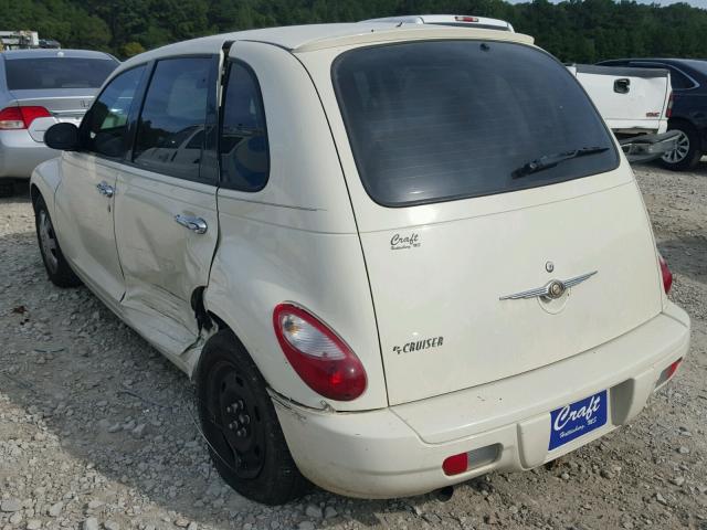 3A4FY48B67T623923 - 2007 CHRYSLER PT CRUISER WHITE photo 3