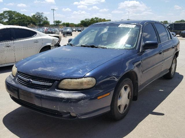 1G1NE52J3Y6284011 - 2000 CHEVROLET MALIBU LS BLUE photo 2