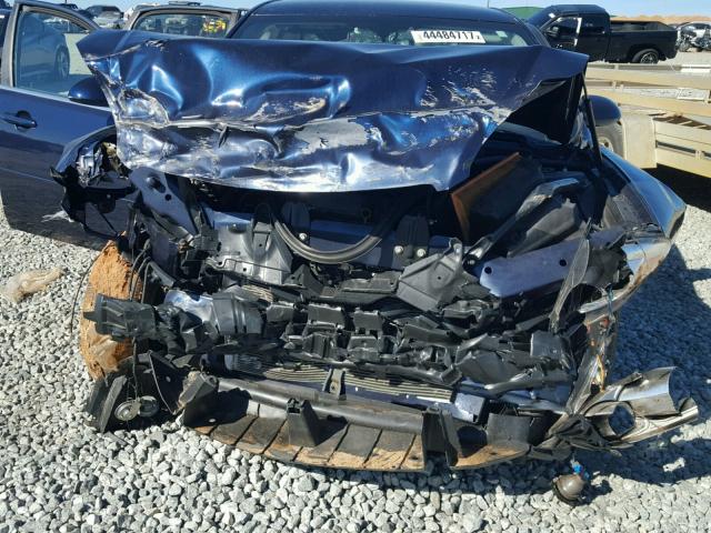 2G1WB5EK1A1189624 - 2010 CHEVROLET IMPALA LT BLUE photo 9