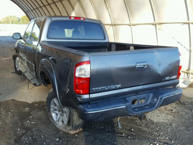 5TBDT48195S482154 - 2005 TOYOTA TUNDRA GRAY photo 3