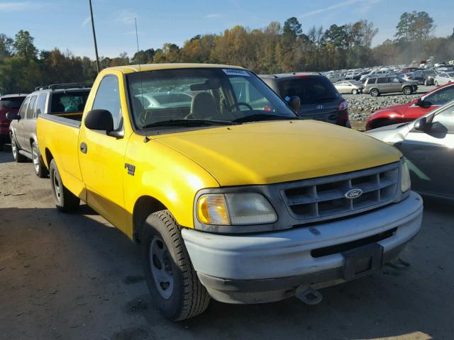 1FTRF17W9WNB99633 - 1998 FORD F150 YELLOW photo 1