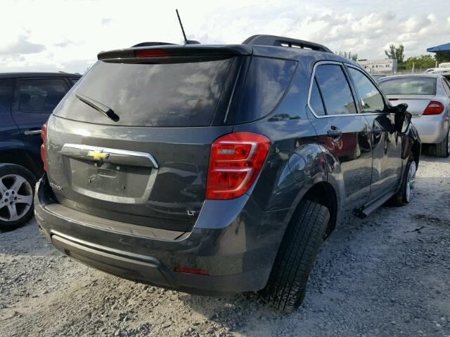 2GNALCEK7H6108889 - 2017 CHEVROLET EQUINOX LT GRAY photo 4