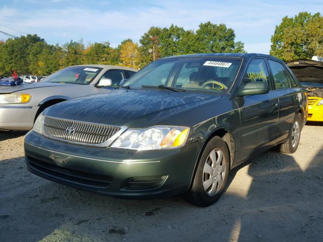 4T1BF28B41U164320 - 2001 TOYOTA AVALON XL GREEN photo 2