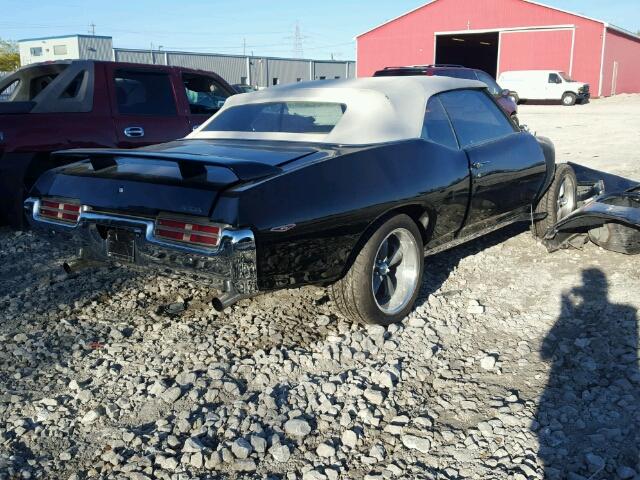 242679B175516 - 1969 PONTIAC GTO BLACK photo 4