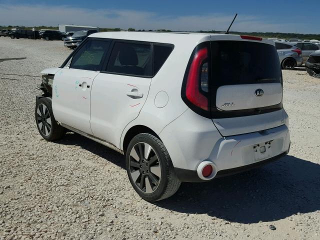 KNDJX3A5XE7076626 - 2014 KIA SOUL ! WHITE photo 3