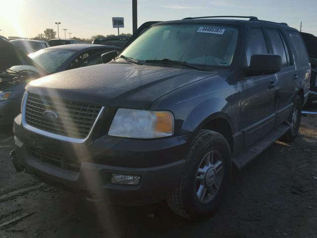 1FMPU16L14LA61674 - 2004 FORD EXPEDITION BLUE photo 2