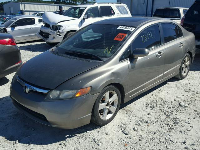 1HGFA168X6L076361 - 2006 HONDA CIVIC EX TAN photo 2