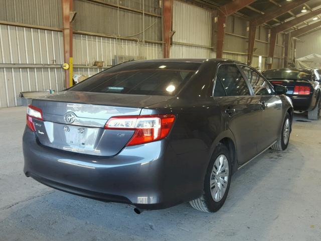 4T4BF1FK3DR320869 - 2013 TOYOTA CAMRY L 灰色 照片 4