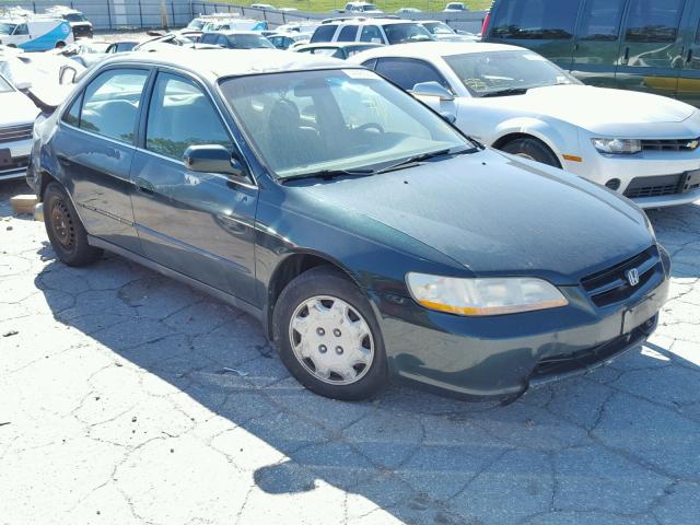 1HGCG564XWA078368 - 1998 HONDA ACCORD LX GREEN photo 1