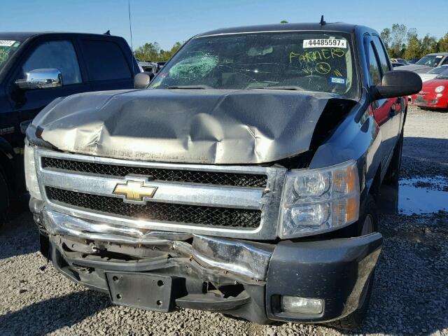 3GCPCSE03BG311687 - 2011 CHEVROLET SILVERADO GRAY photo 9