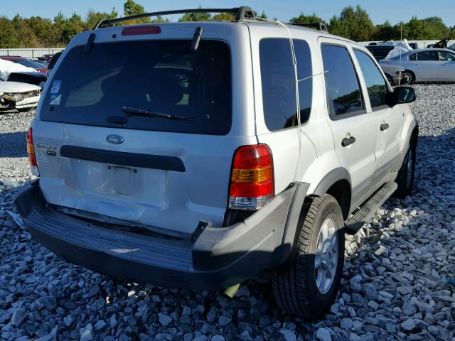 1FMYU03192KB54821 - 2002 FORD ESCAPE SILVER photo 4