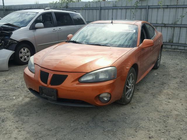 2G2WR524141139890 - 2004 PONTIAC GRAND PRIX ORANGE photo 2