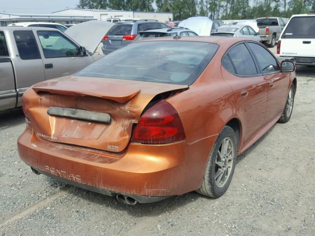 2G2WR524141139890 - 2004 PONTIAC GRAND PRIX ORANGE photo 4