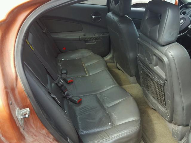 2G2WR524141139890 - 2004 PONTIAC GRAND PRIX ORANGE photo 6