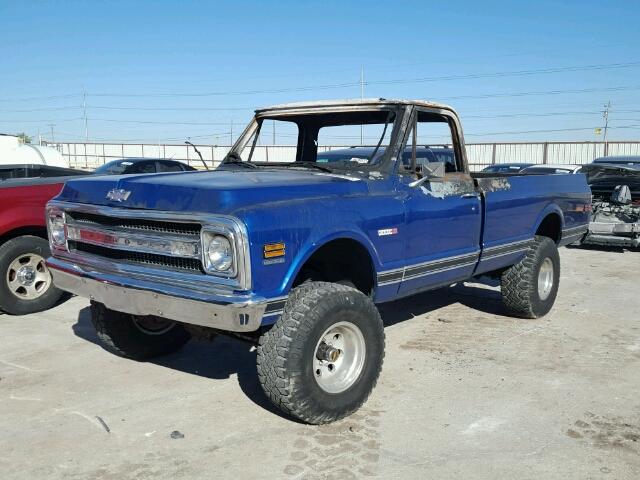 KS106387 - 1971 CHEVROLET K10 BLUE photo 2