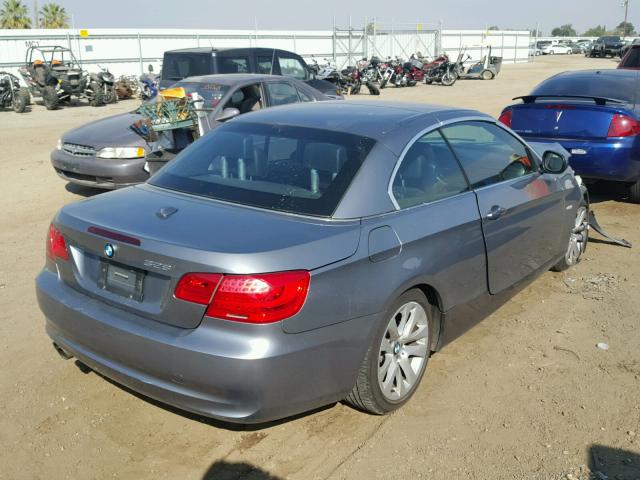 WBADW3C52BE537190 - 2011 BMW 328 I SILVER photo 4