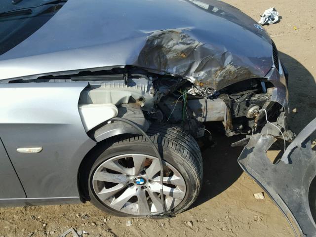 WBADW3C52BE537190 - 2011 BMW 328 I SILVER photo 9