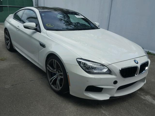 WBSLX9C57ED160518 - 2014 BMW M6 WHITE photo 1