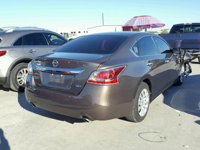 1N4AL3AP1EN381950 - 2014 NISSAN ALTIMA 2.5 BROWN photo 4