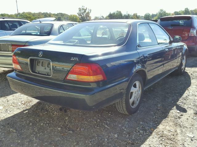 JH4UA3647WC005602 - 1998 ACURA 3.2TL GREEN photo 4