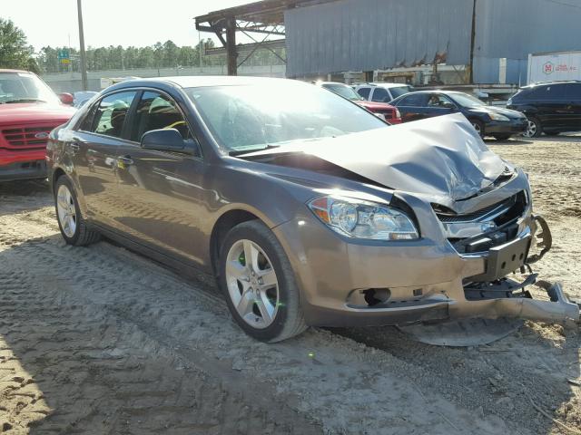 1G1ZA5EU3BF348459 - 2011 CHEVROLET MALIBU BROWN photo 1