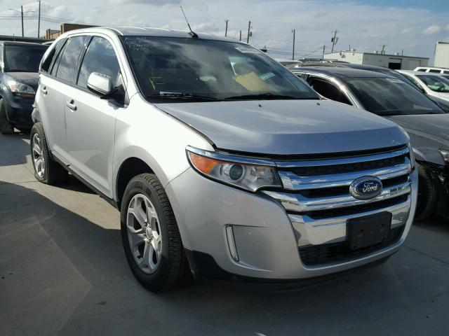 2FMDK3JC5DBC96185 - 2013 FORD EDGE SILVER photo 1