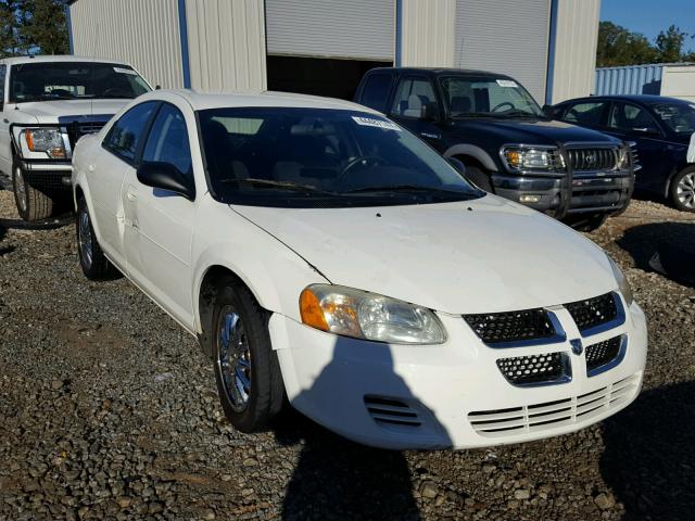 1B3EL46T86N141224 - 2006 DODGE STRATUS WHITE photo 1