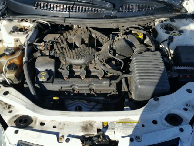 1B3EL46T86N141224 - 2006 DODGE STRATUS WHITE photo 7