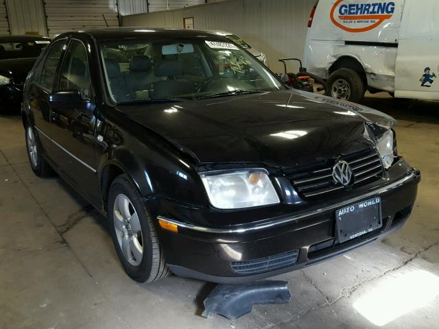 3VWSE69M74M027649 - 2004 VOLKSWAGEN JETTA GLS BLACK photo 1