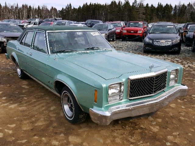 9W34F660137 - 1979 MERCURY MONARCH GREEN photo 1