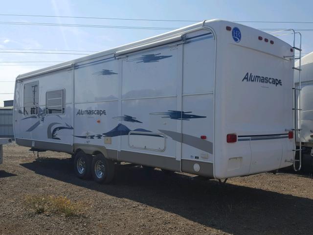 1KB131M2X5E151408 - 2005 CABIN TRAILER RAMBLER WHITE photo 3