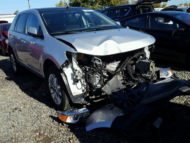 2FMDK4JC1EBA29424 - 2014 FORD EDGE SILVER photo 1