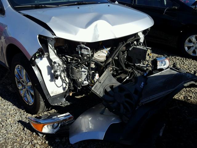 2FMDK4JC1EBA29424 - 2014 FORD EDGE Gümüş fotoğraf 9