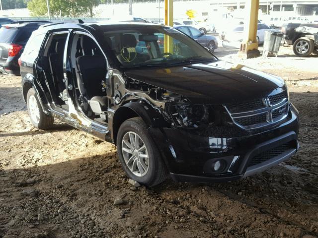 3C4PDCBB7HT608017 - 2017 DODGE JOURNEY SX BLACK photo 1