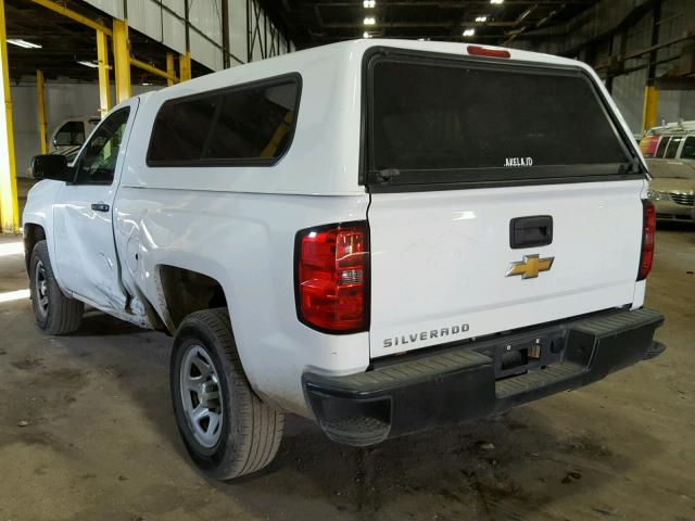 1GCNCPEH5EZ313049 - 2014 CHEVROLET SILVERADO WHITE photo 3