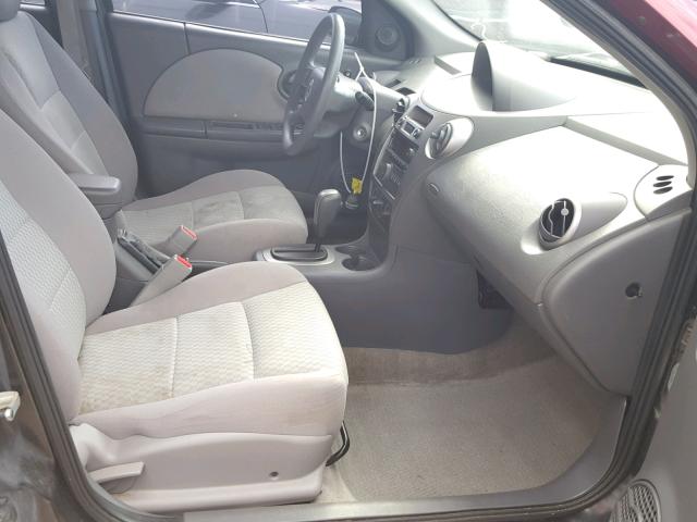 1G8AJ58F96Z155359 - 2006 SATURN ION LEVEL MAROON photo 5
