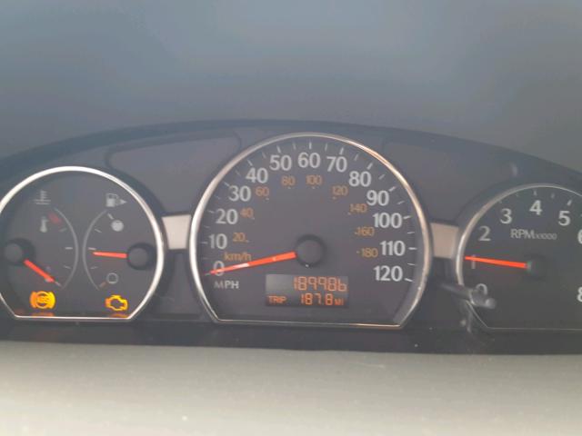 1G8AJ58F96Z155359 - 2006 SATURN ION LEVEL MAROON photo 8