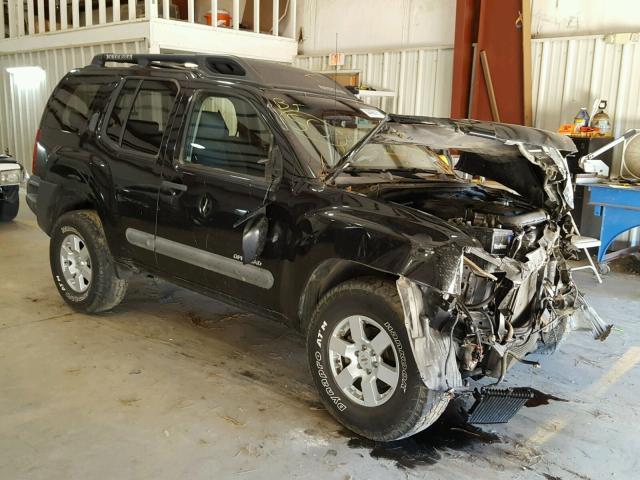 5N1AN08W05C648096 - 2005 NISSAN XTERRA OFF BLACK photo 1