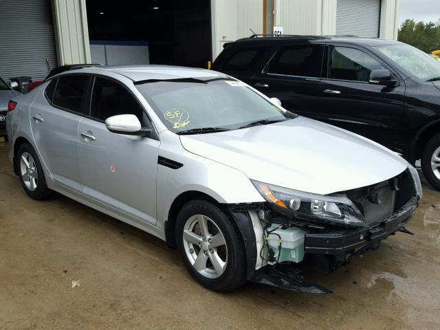 5XXGM4A70EG315960 - 2014 KIA OPTIMA LX SILVER photo 1