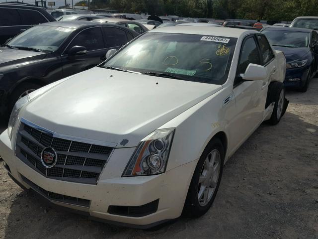 1G6DF577090147726 - 2009 CADILLAC CTS WHITE photo 2